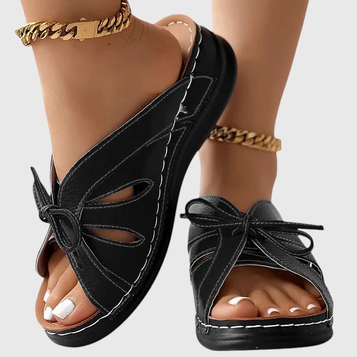 Nextpair | Rikke – Sandaler i naturfarver og organisk design