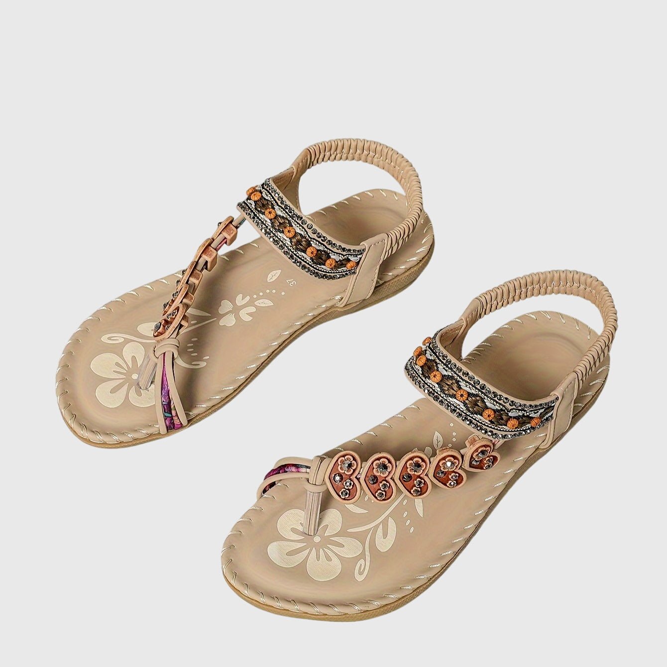 Nextpair | Gertrud – Sandaler med elegant hæl og god balance