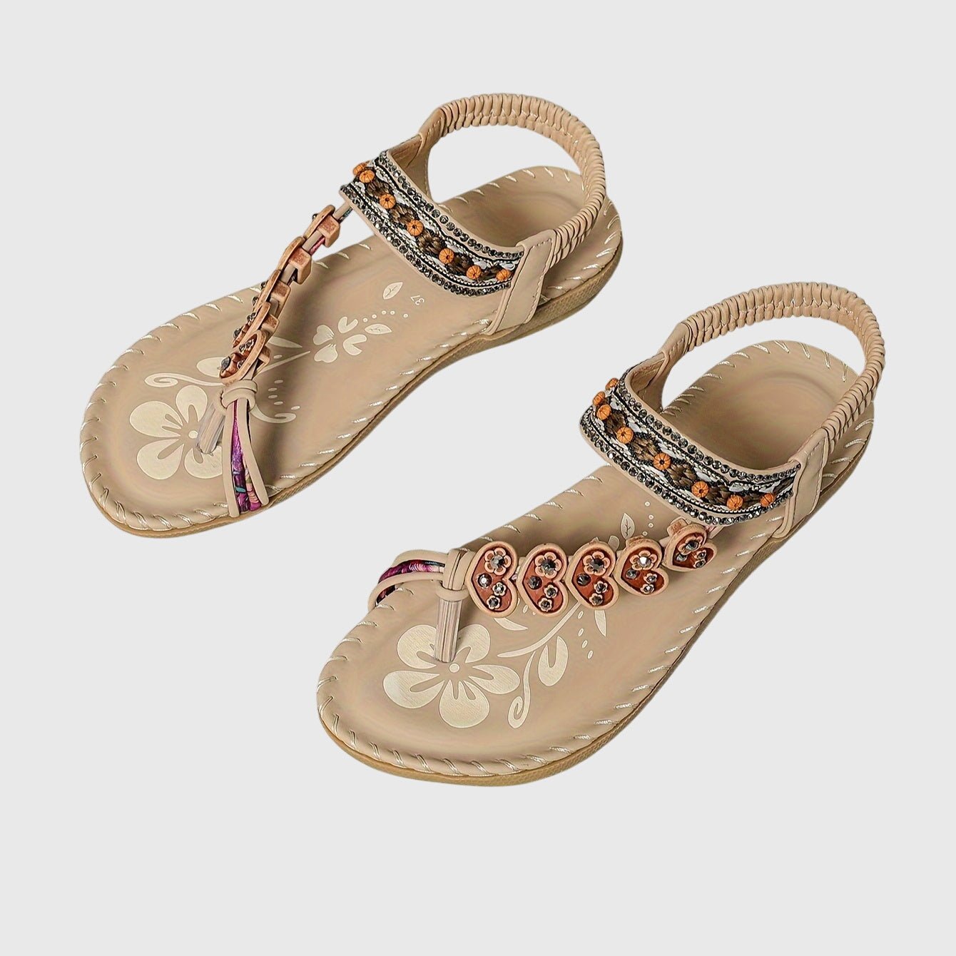Nextpair | Gertrud – Sandaler med elegant hæl og god balance
