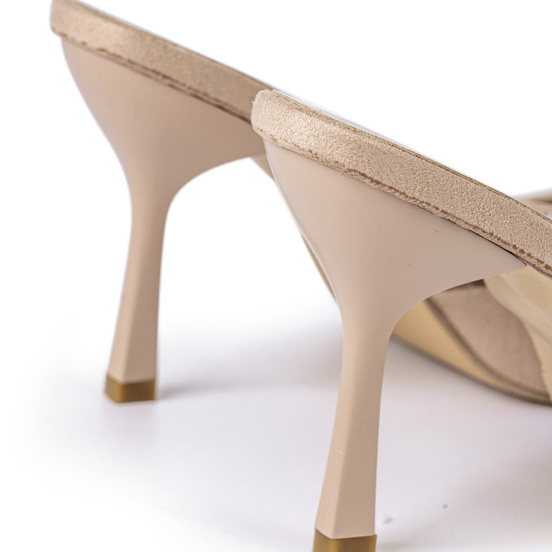 Nextpair | Mette – Strass-højhæle med glamourøst festdesign