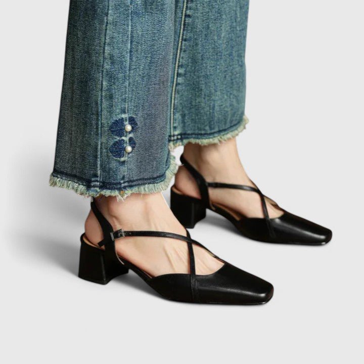 Nextpair | Mikaela – Lette sommersandaler med farverigt design