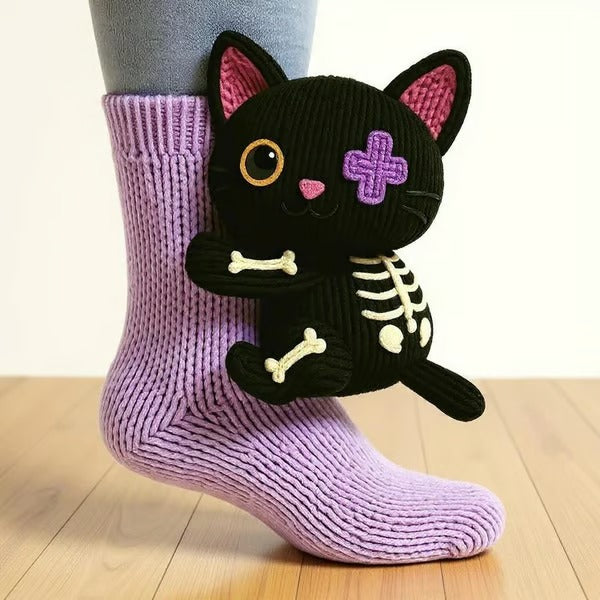 Nextpair | Mika – Sjove kat-sokker med sødt og charmerende design