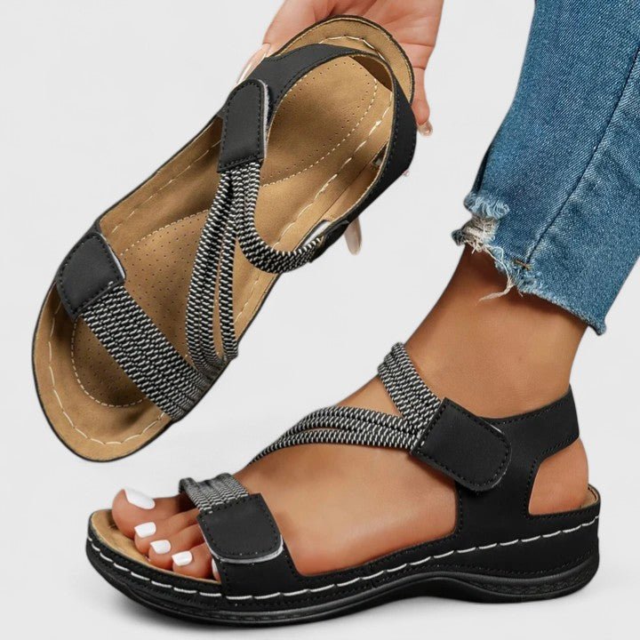 Nextpair | Mille – Sofistikeret sandal med detaljeret design