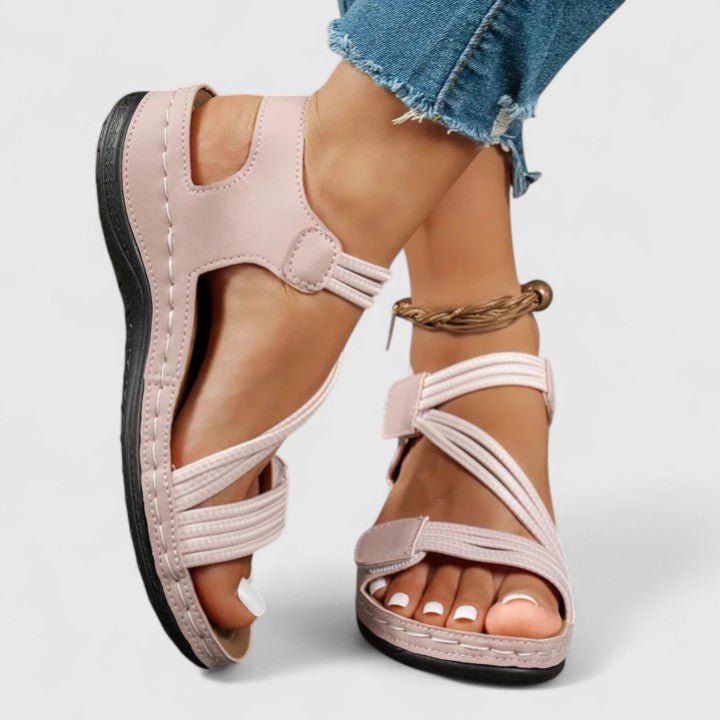 Nextpair | Mille – Sofistikeret sandal med detaljeret design
