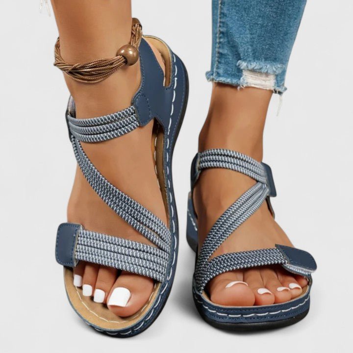 Nextpair | Mille – Sofistikeret sandal med detaljeret design