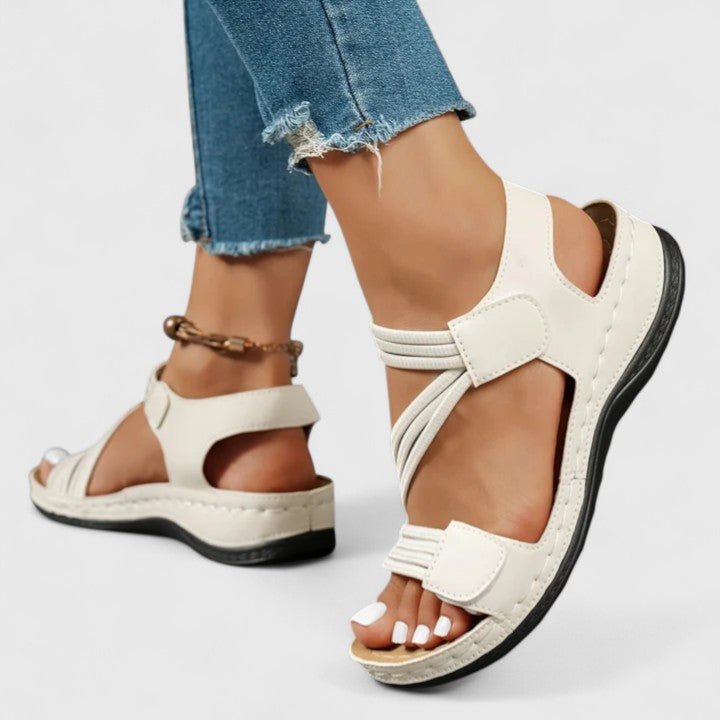 Nextpair | Mille – Sofistikeret sandal med detaljeret design