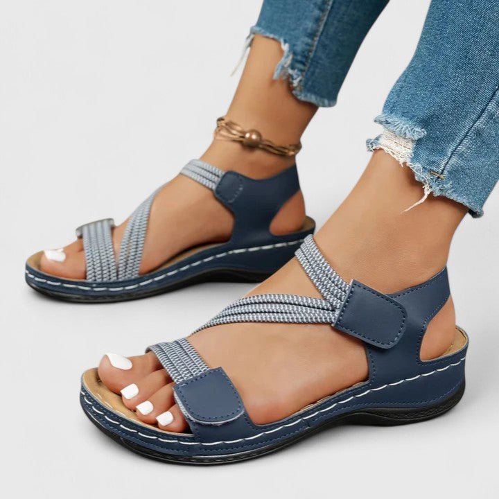 Nextpair | Mille – Sofistikeret sandal med detaljeret design