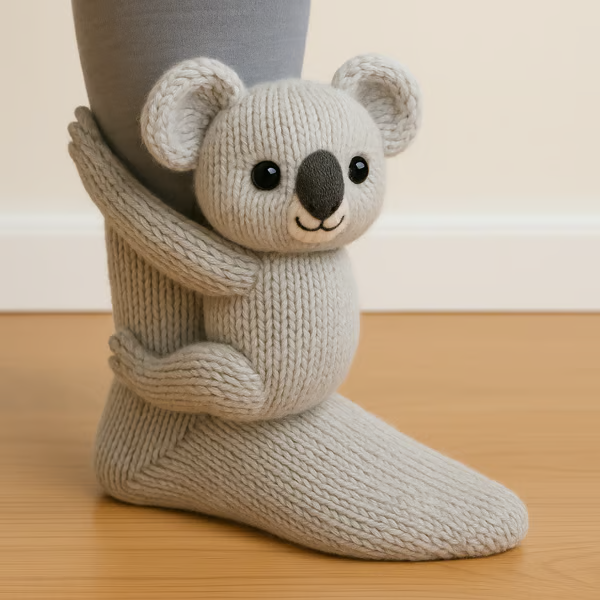 Nextpair | Milo – Sjove koala-sokker med nuttet design