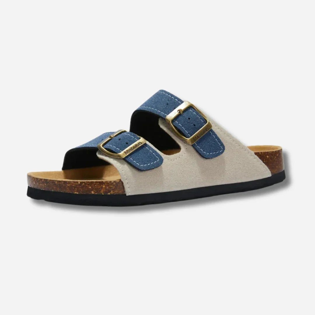 Nextpair | Lette flip-flop sandaler i sommerfarvede nuancer