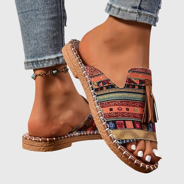 Nextpair | Nanna – Ortopædiske sandaler med blød hæl-kup
