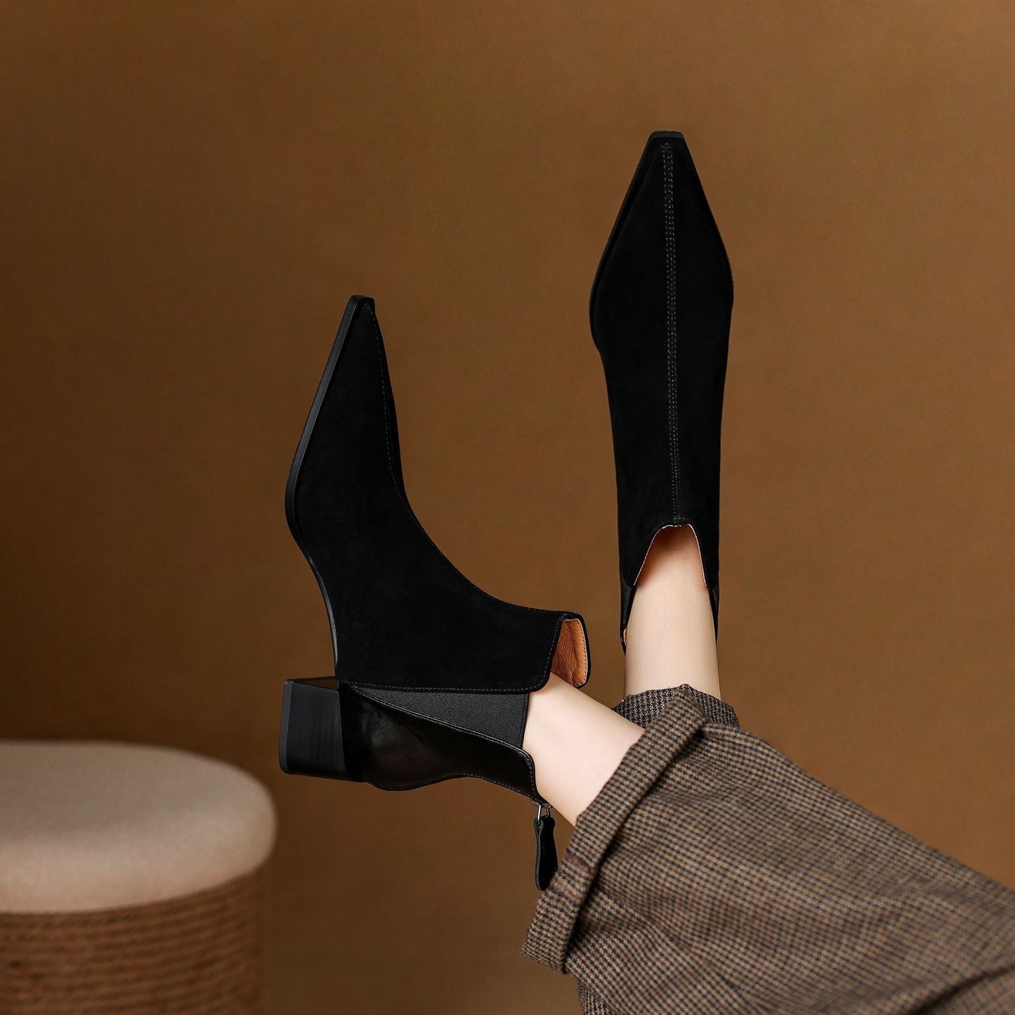 Nextpair | Nela – Luksuriøse ankelstøvler med premium design