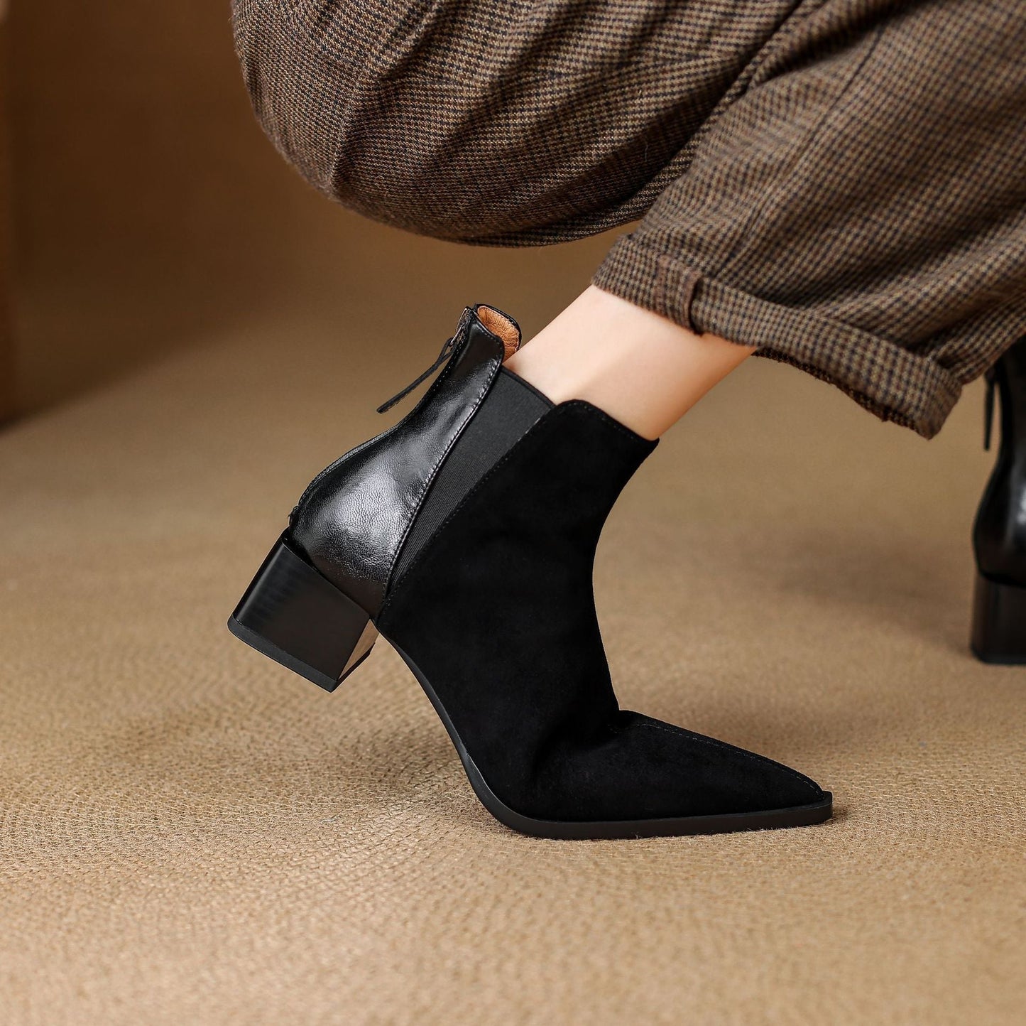 Nextpair | Nela – Luksuriøse ankelstøvler med premium design