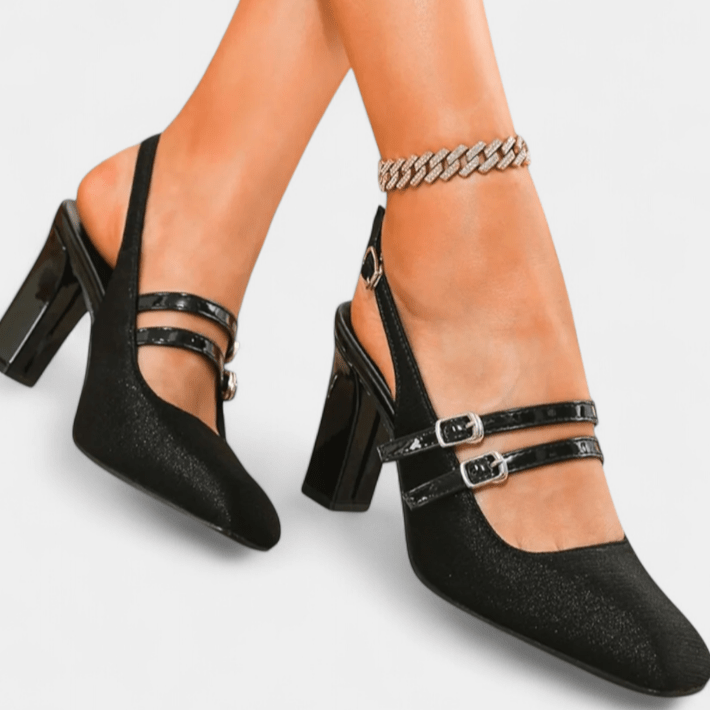 Nextpair | Nora – Ortopædisk Mary-Jane med elegant ankelrem