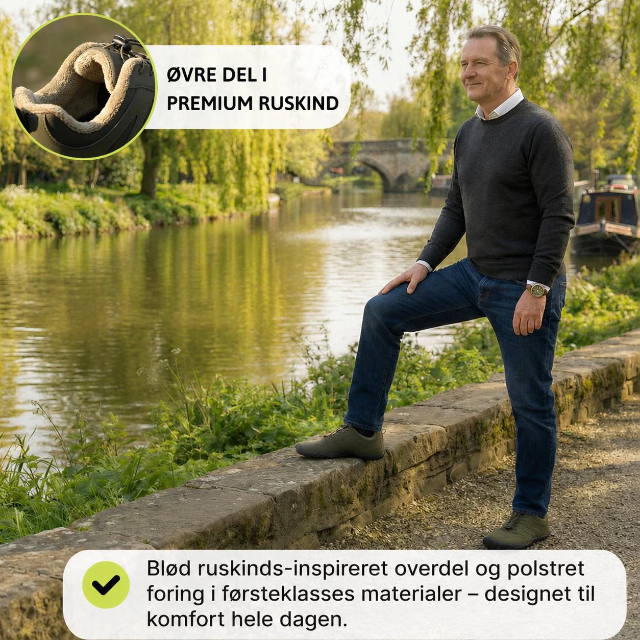 Nextpair | NordSkridt – Vandafvisende barfodssko til forårsbrug