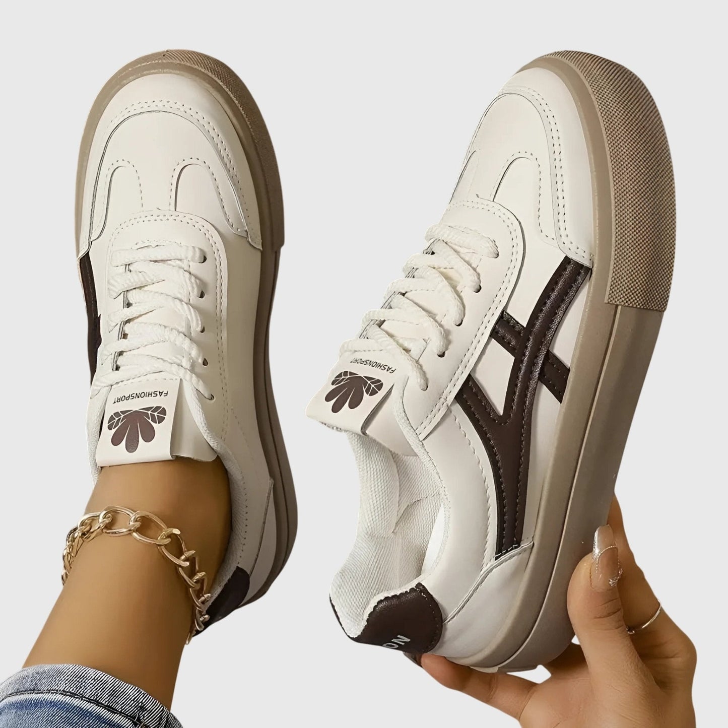 Nextpair | Olivia – Ortopediske sneakers med god fodsupport