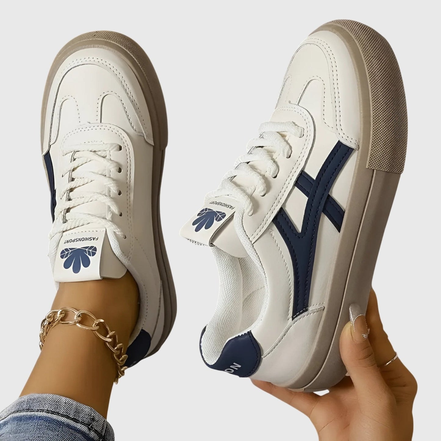 Nextpair | Olivia – Ortopediske sneakers med god fodsupport