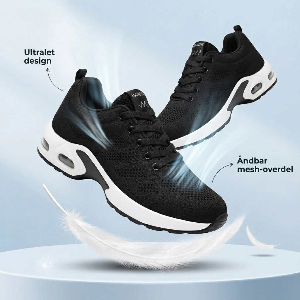 Nextpair | OrthoStep Rosa-Blå – Ergonomiske sneakers til kvinder