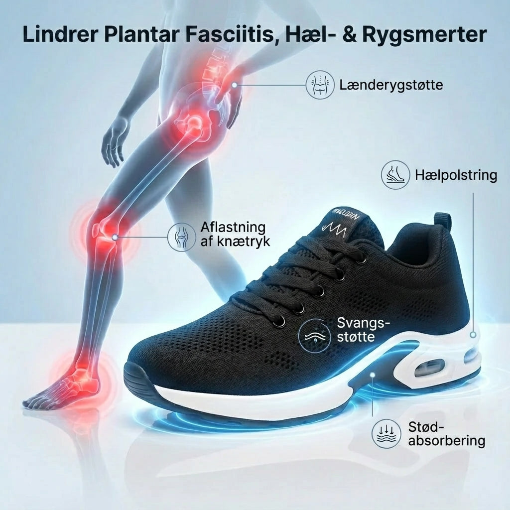 Nextpair | OrthoStep Lilla – Ergonomiske sneakers i lilla farve