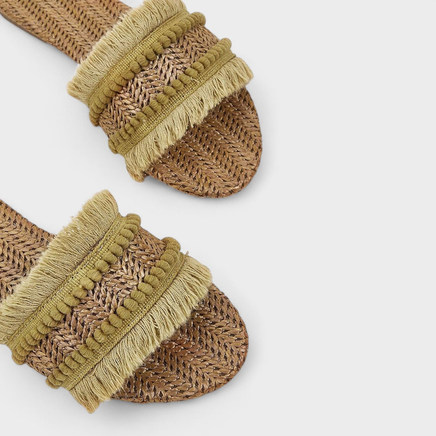 Nextpair | Rikke – Pompom-sko med festlig og farverig stil