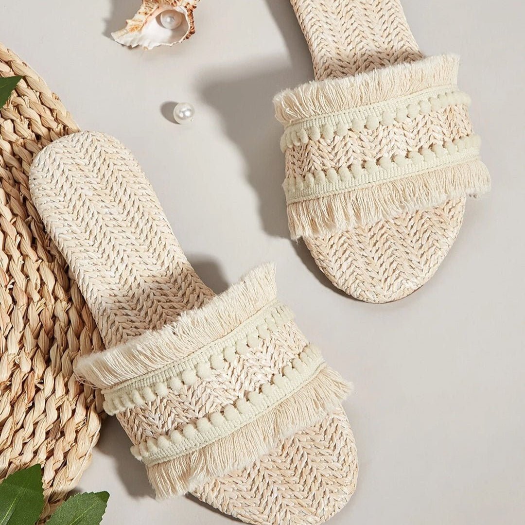 Nextpair | Rikke – Pompom-sko med festlig og farverig stil