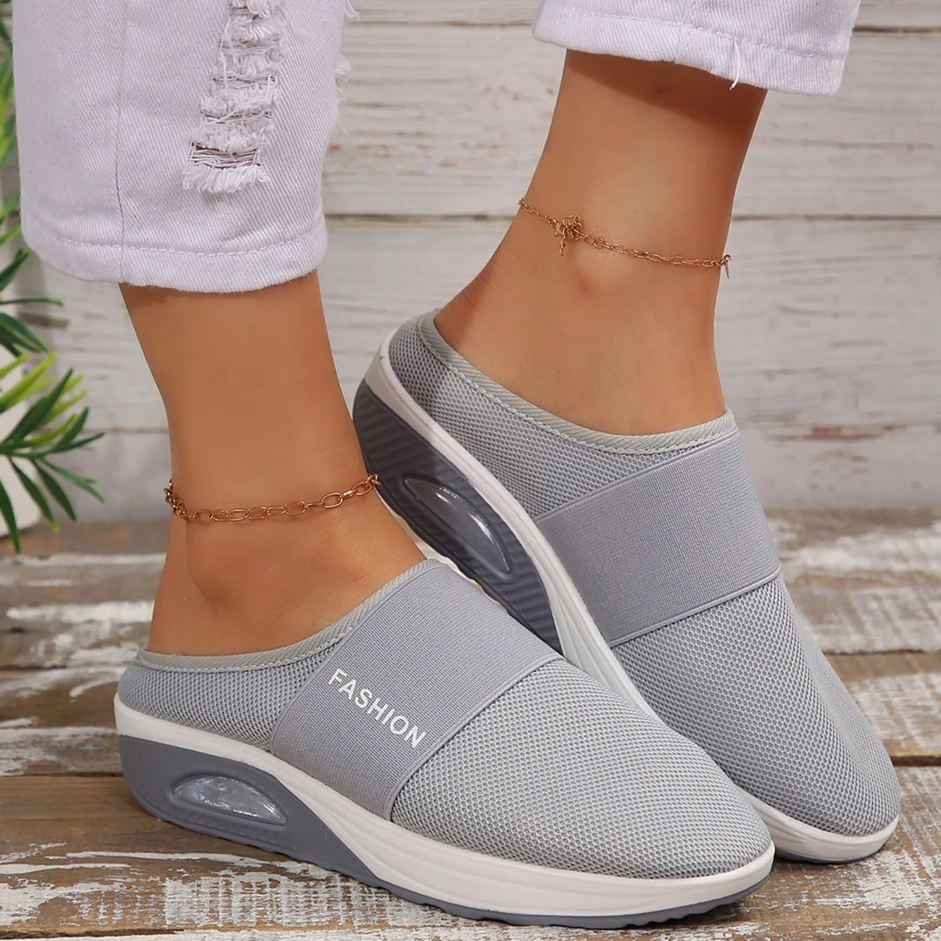 Nextpair | Stilfulde slip-on gåsko til kvinder – let og komfortabel