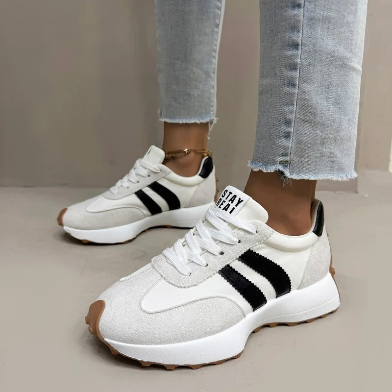 Nextpair | Elegante moccasiner til damer med sølvspænde
