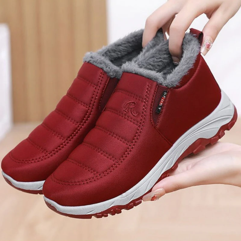 Nextpair | Fleece-forede vinterstøvler til mænd og kvinder – let slip-on