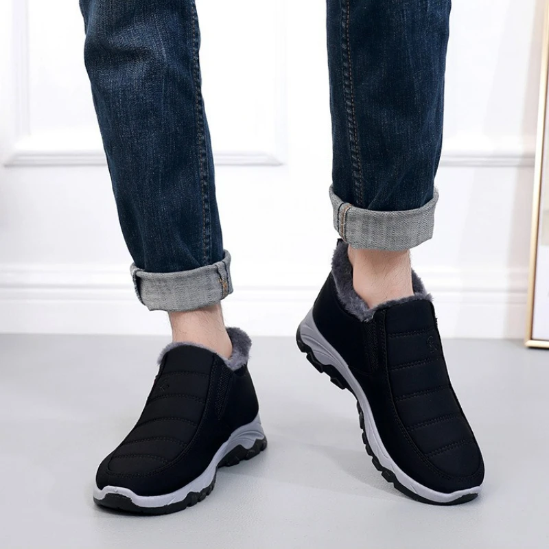 Nextpair | Fleece-forede vinterstøvler til mænd og kvinder – let slip-on