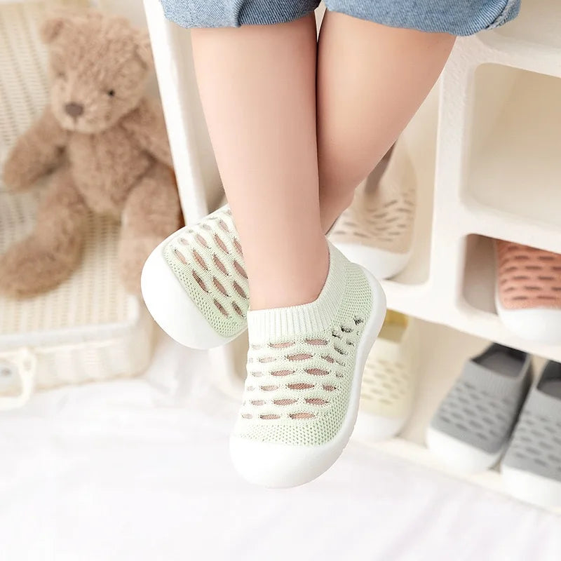 Nextpair | Skridsikre baby mesh-sko til de mindste – letvægt og åndbare