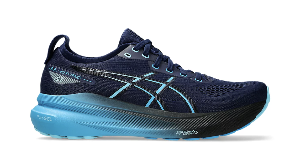 Gel-Kayano 31 | Støddæmpende stabilitetssko med åndbart mesh
