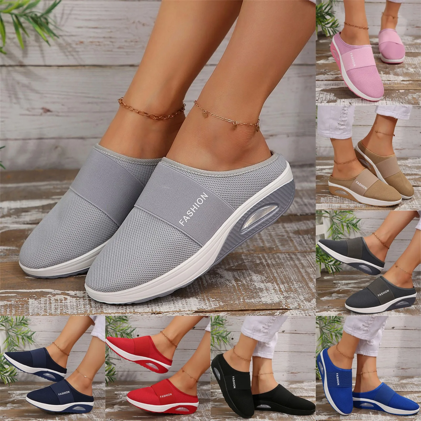 Nextpair | Stilfulde slip-on gåsko til kvinder – let og komfortabel