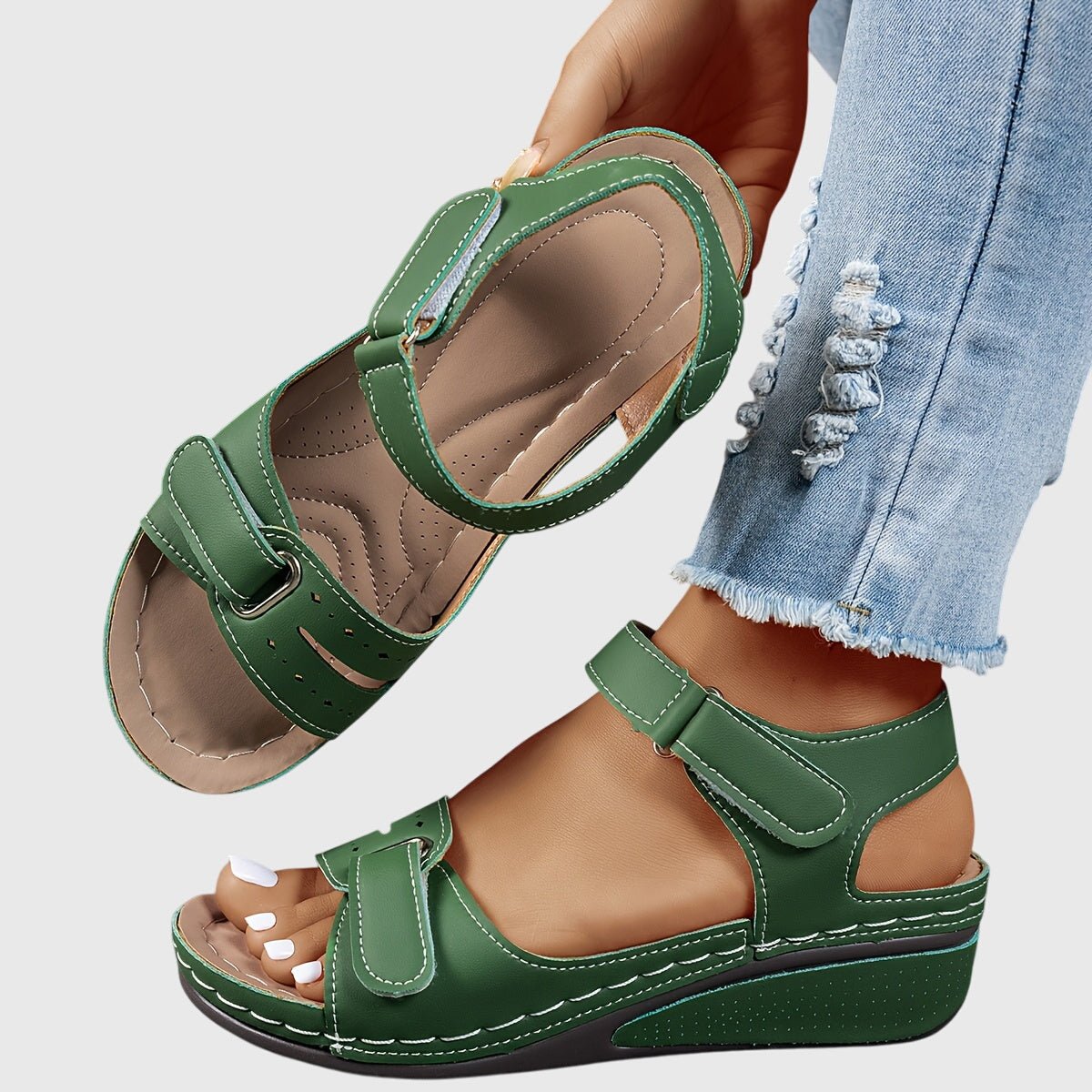 Nextpair | Selma – Ortopædiske sandaler med anatomisk fodseng