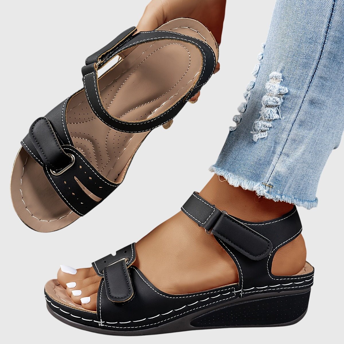 Nextpair | Selma – Ortopædiske sandaler med anatomisk fodseng