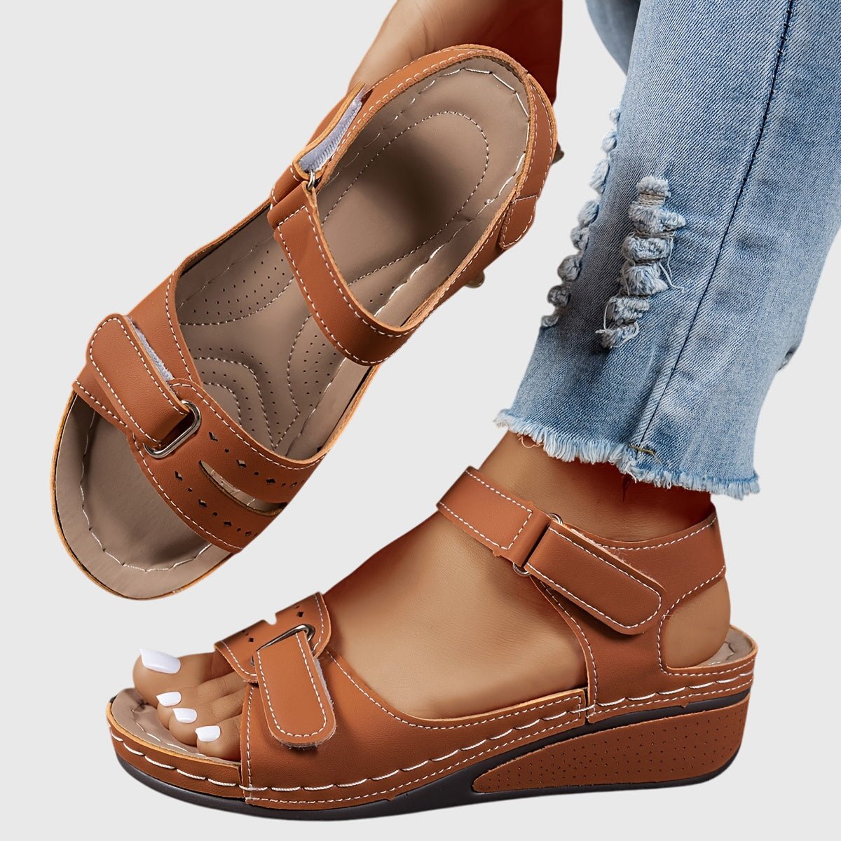 Nextpair | Selma – Ortopædiske sandaler med anatomisk fodseng