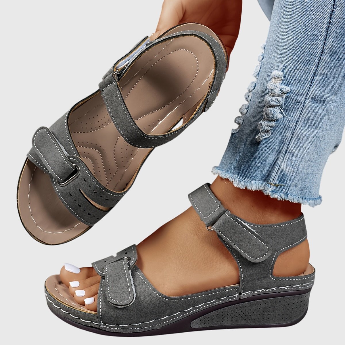 Nextpair | Selma – Ortopædiske sandaler med anatomisk fodseng