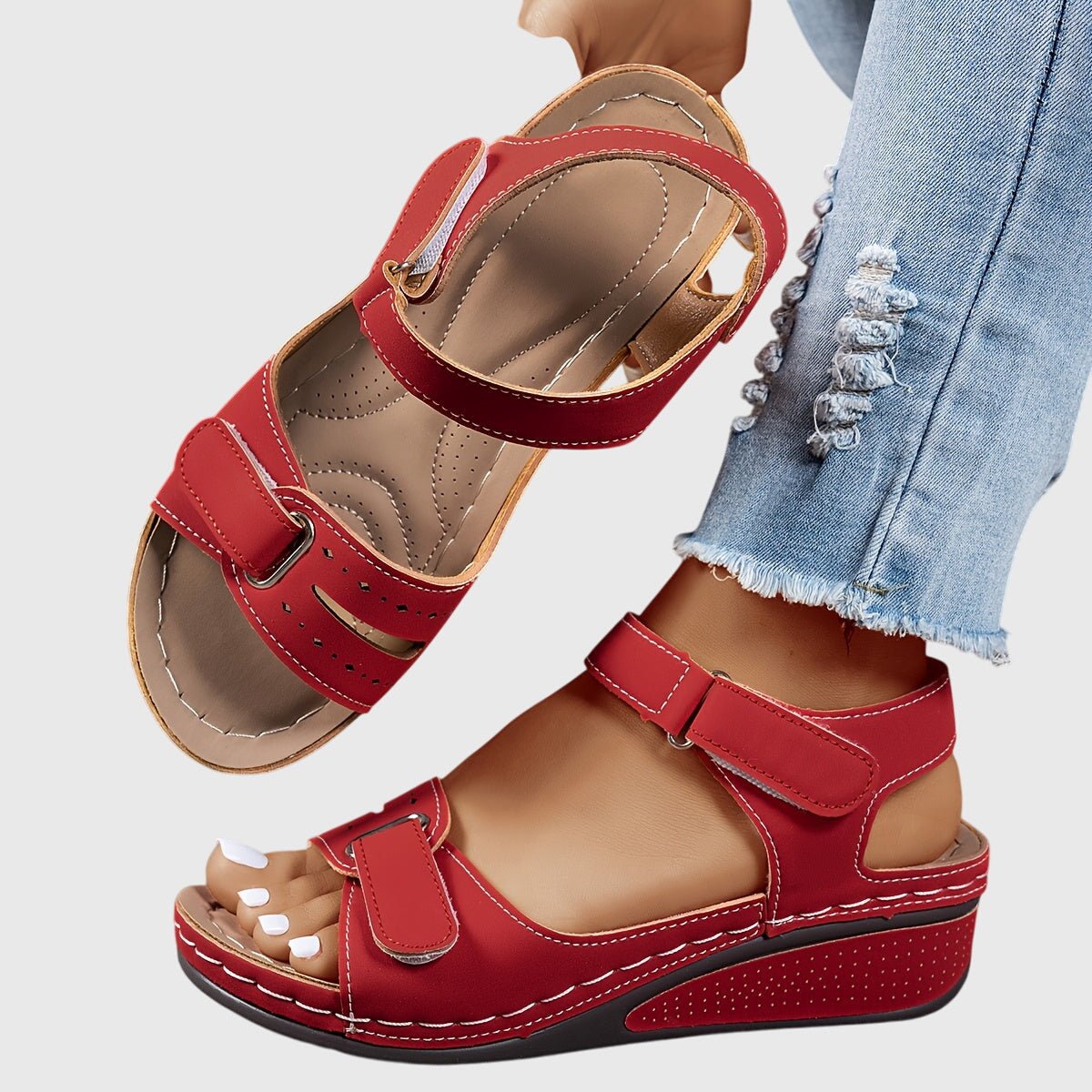 Nextpair | Selma – Ortopædiske sandaler med anatomisk fodseng