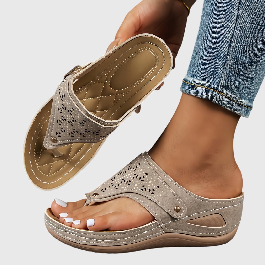 Nextpair | Sidsel – Elegante sandaler med god komfort