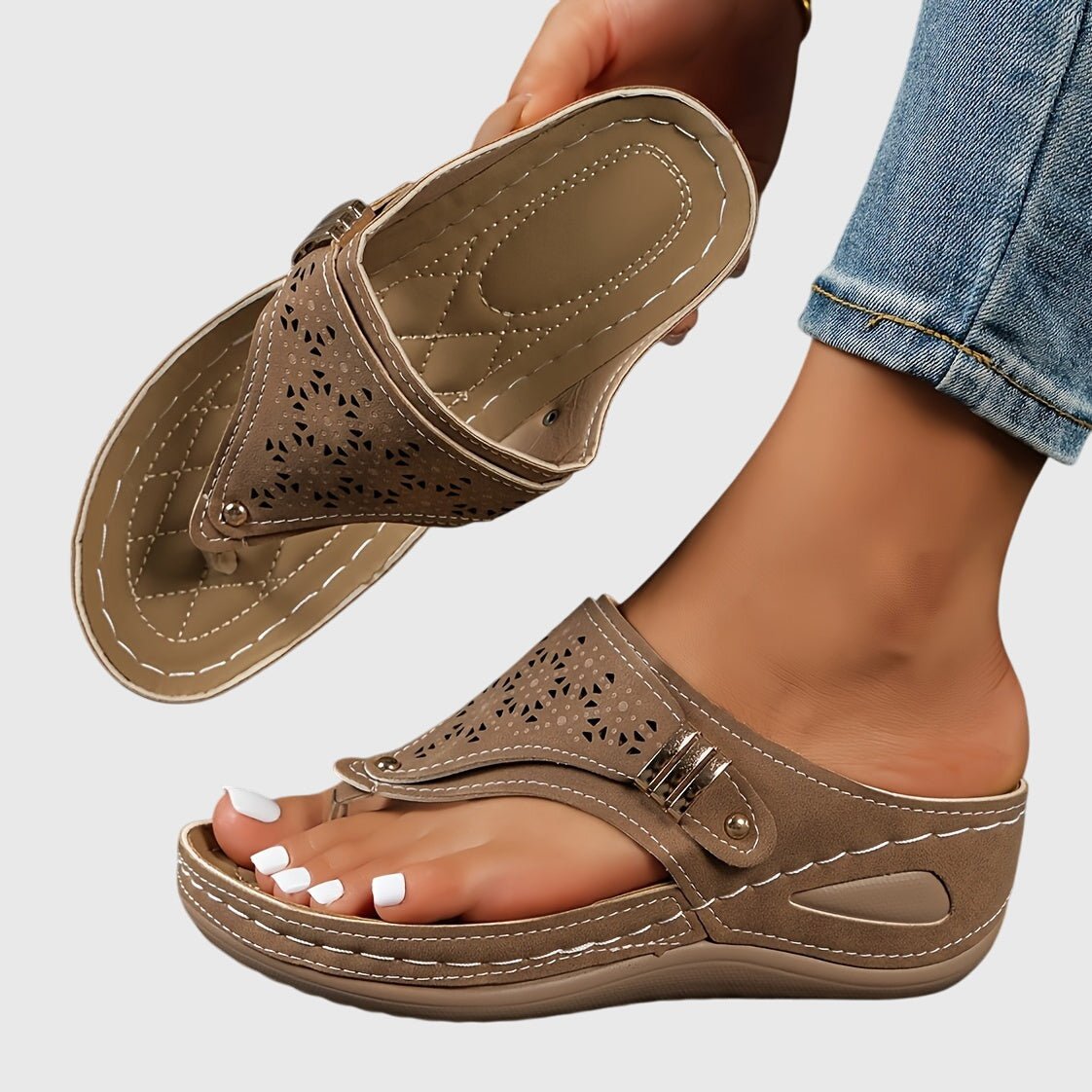 Nextpair | Sidsel – Elegante sandaler med god komfort