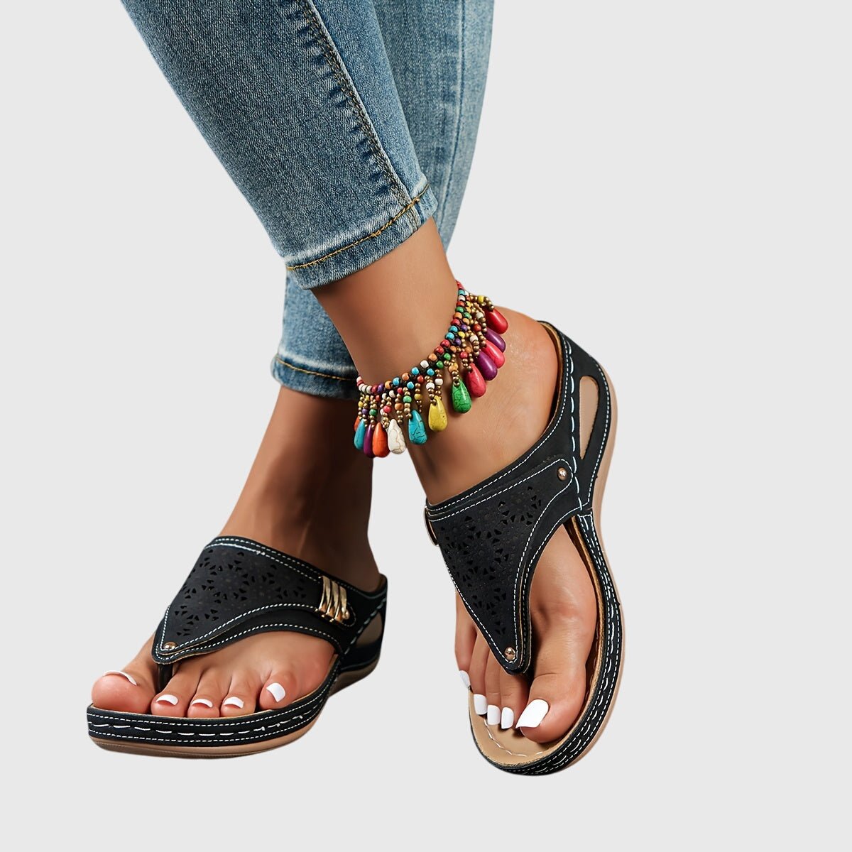 Nextpair | Sidsel – Elegante sandaler med god komfort