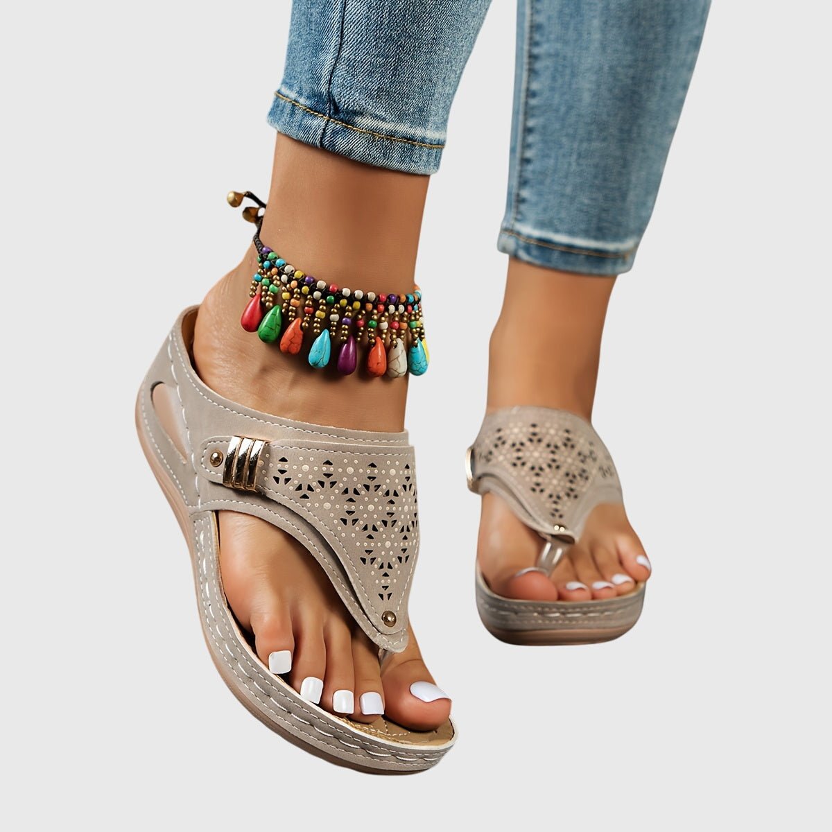 Nextpair | Sidsel – Elegante sandaler med god komfort