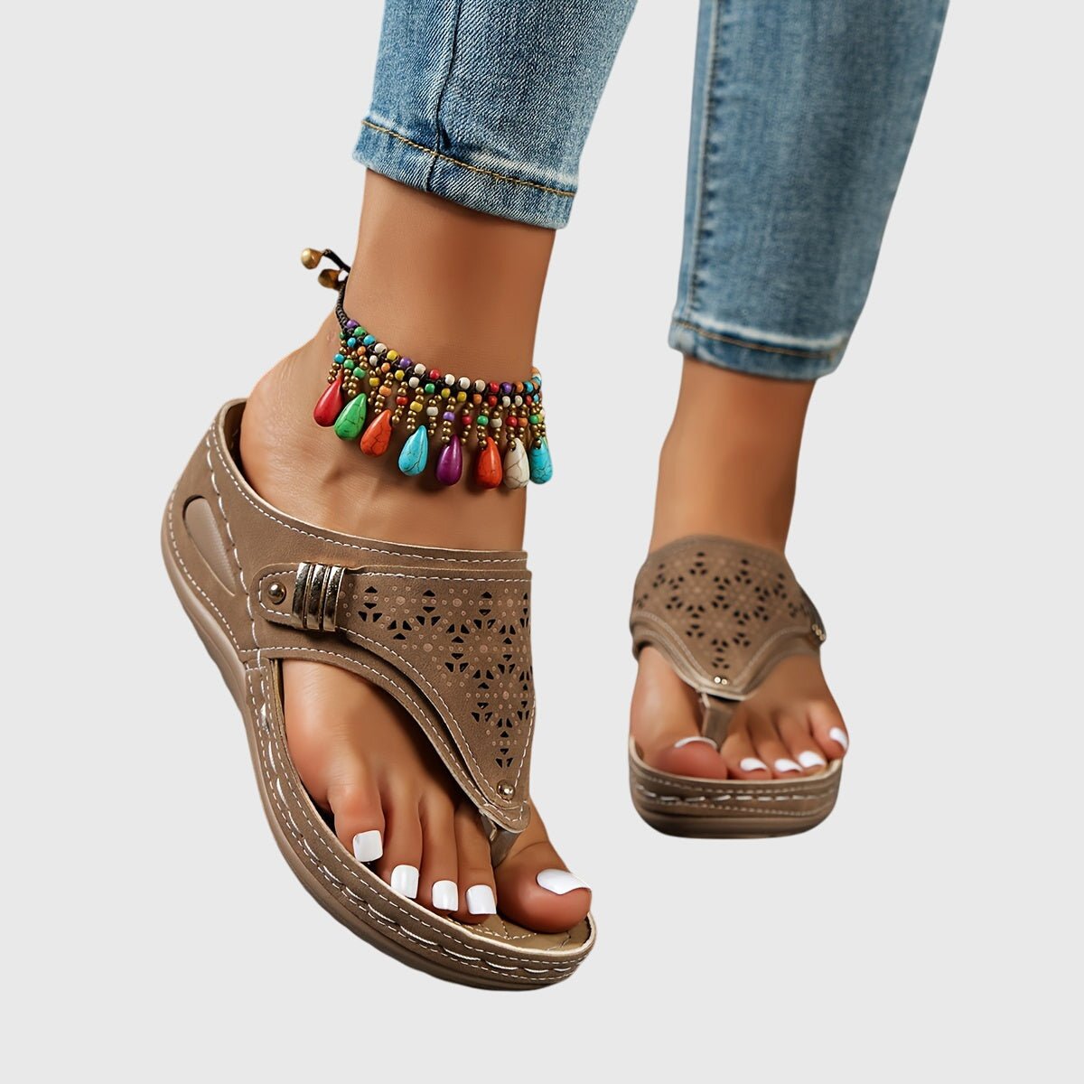 Nextpair | Sidsel – Elegante sandaler med god komfort