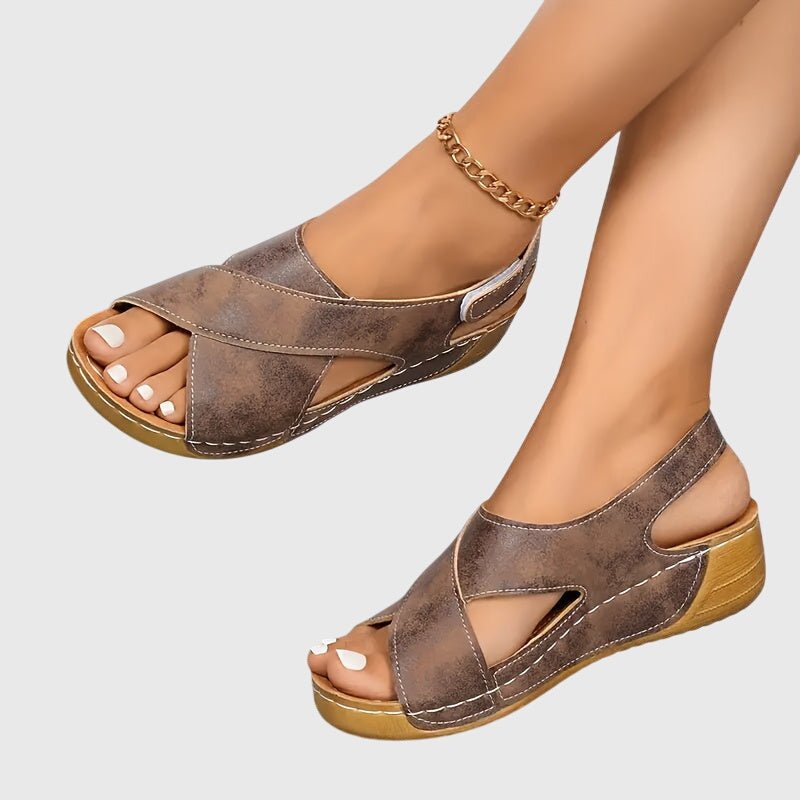 Nextpair | Mia – Sandaler i lyserødt med åbent hæl