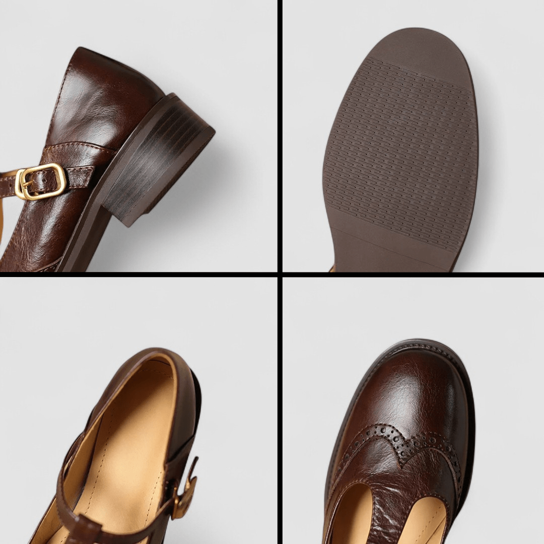 Nextpair | Sofia – Ortopædiske MaryJane med bred pasform
