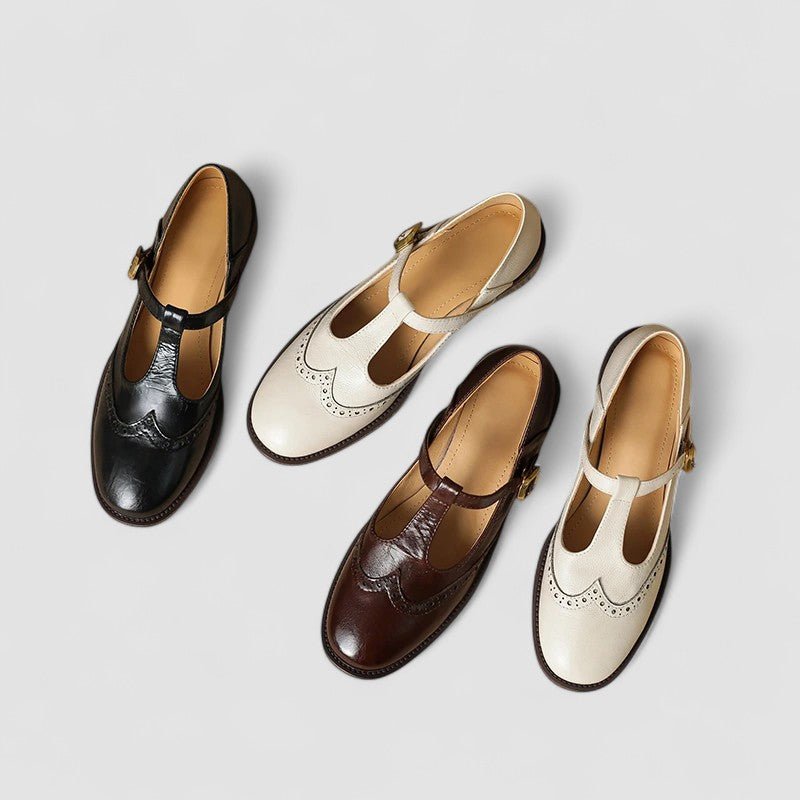 Nextpair | Sofia – Ortopædiske MaryJane med bred pasform