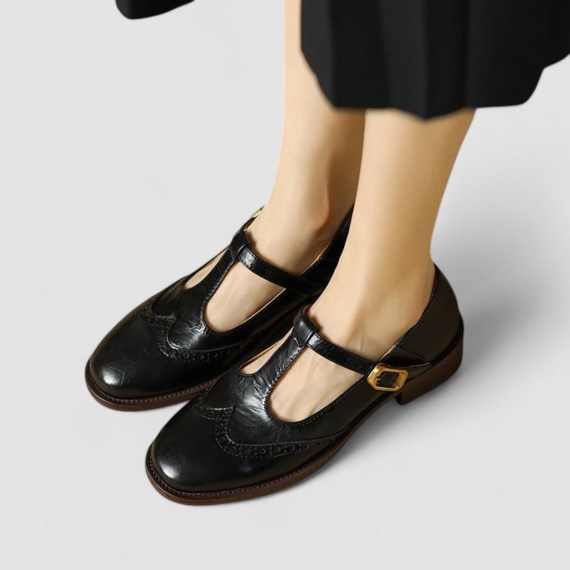 Nextpair | Sofia – Ortopædiske MaryJane med bred pasform