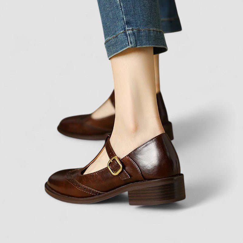 Nextpair | Sofia – Ortopædiske MaryJane med bred pasform