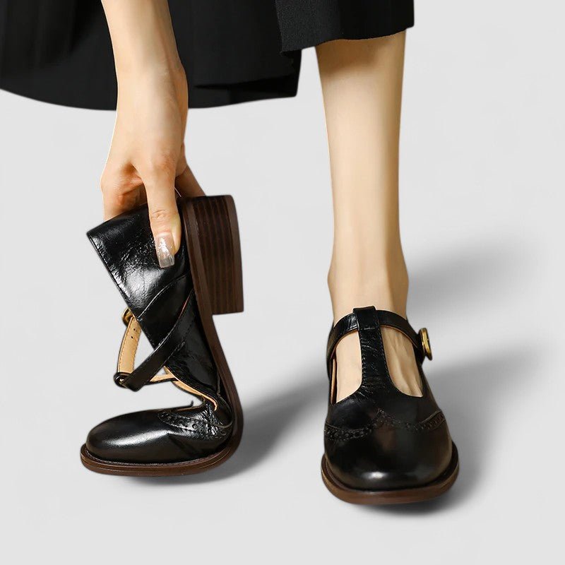 Nextpair | Sofia – Ortopædiske MaryJane med bred pasform