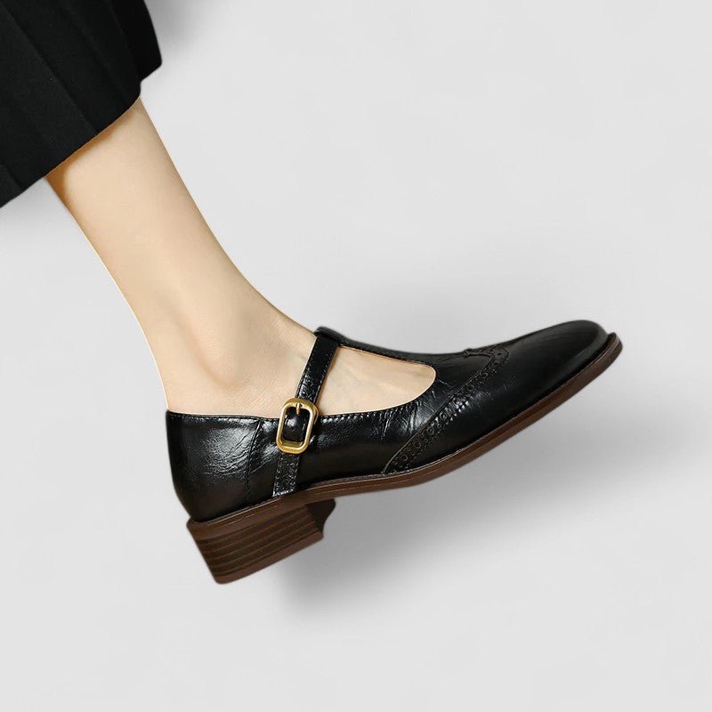 Nextpair | Sofia – Ortopædiske MaryJane med bred pasform