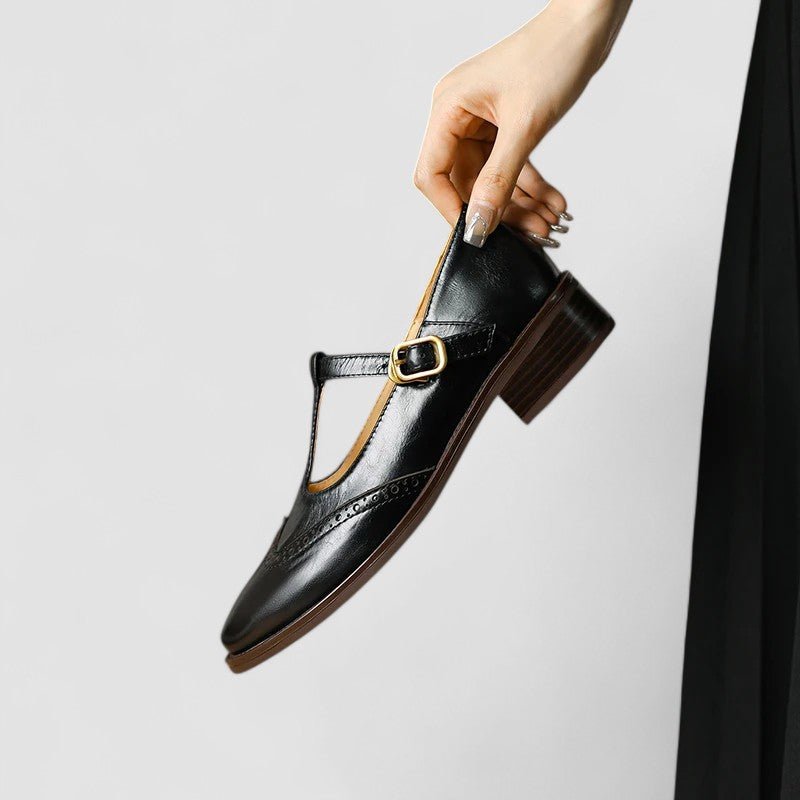 Nextpair | Sofia – Ortopædiske MaryJane med bred pasform