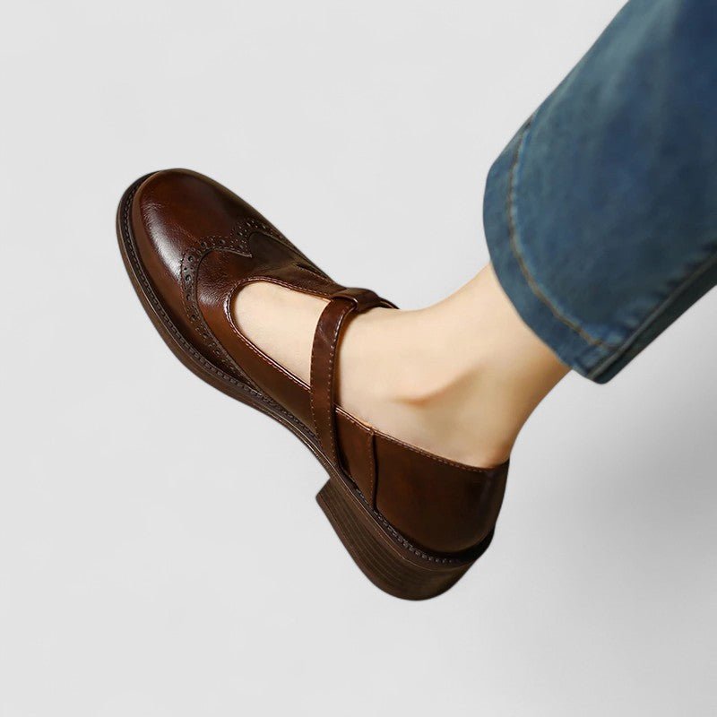 Nextpair | Sofia – Ortopædiske MaryJane med bred pasform